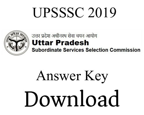upsssc answer key