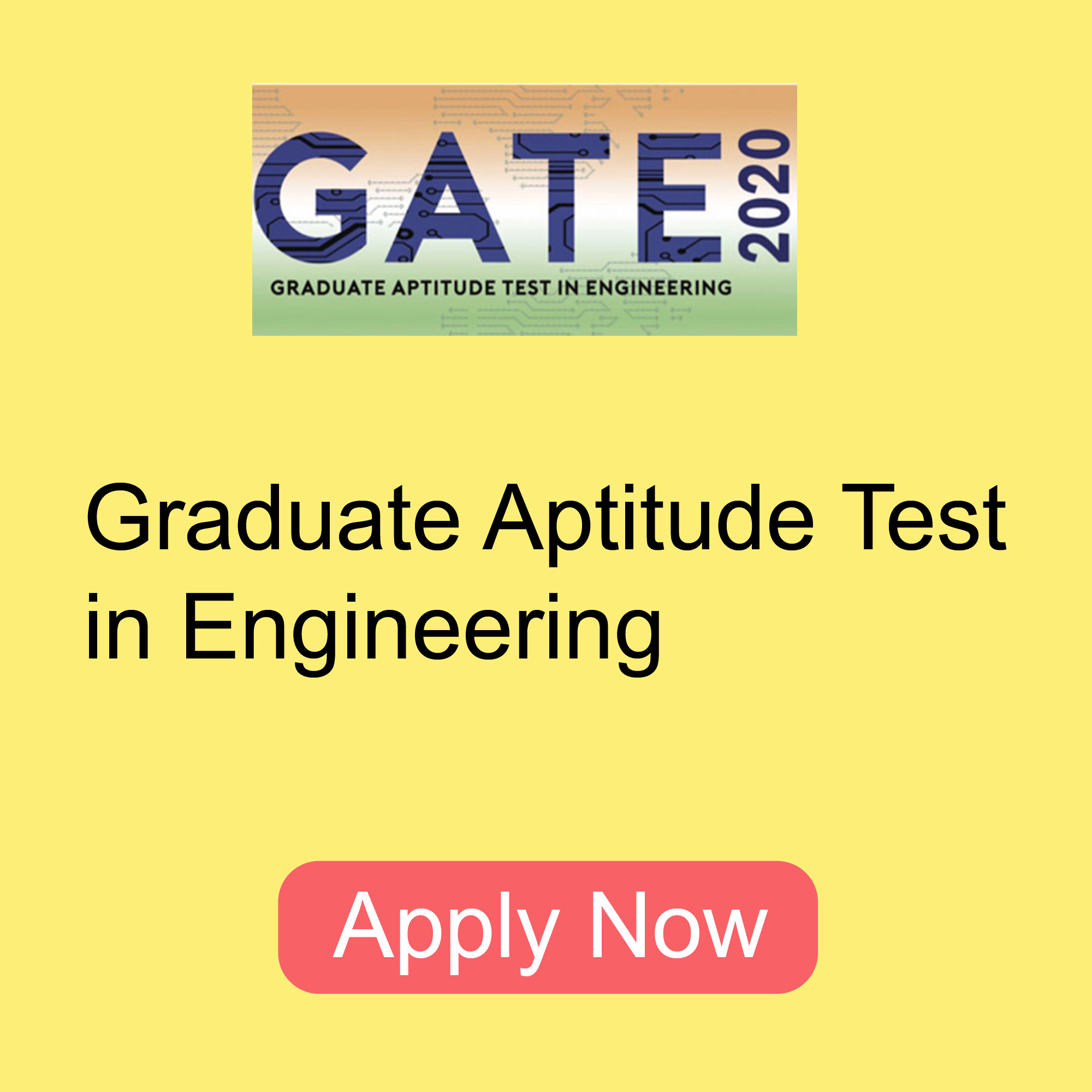 gate-recruitment-2020-apply-online-for-graduate-aptitude-test-in-engineering