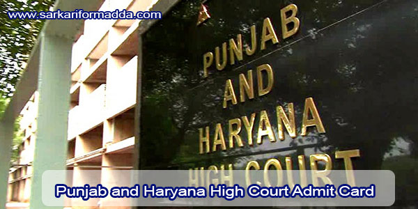 Punjab and Haryana High Court