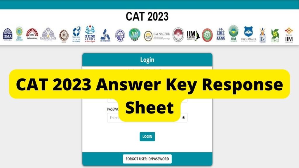 CAT 2023 Response Sheet